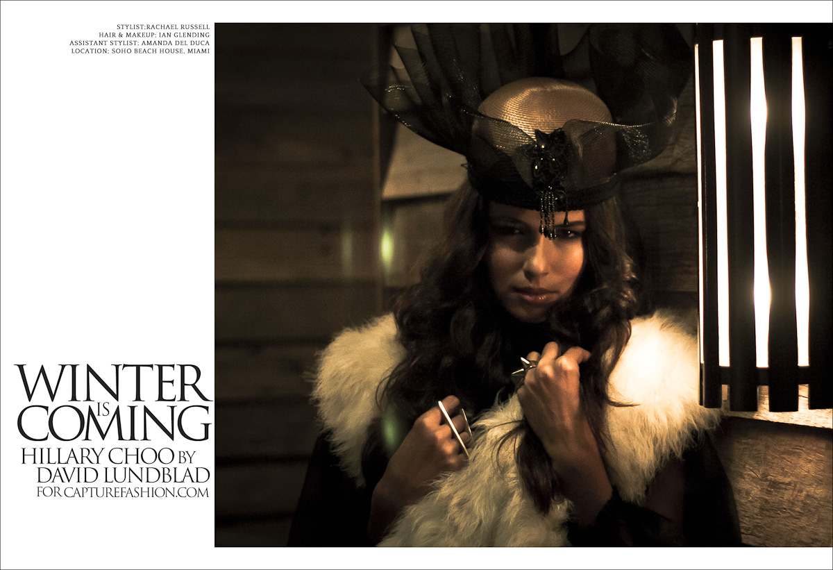 winter is coming with Hillary Choo by david Lundblad-1